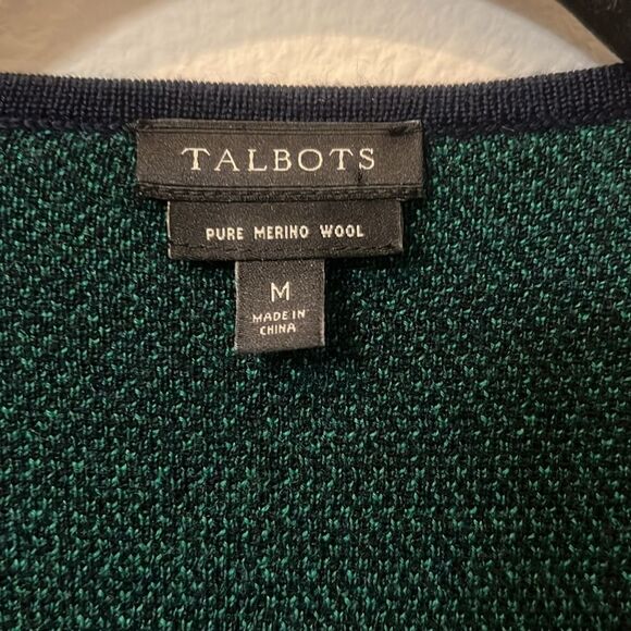 Merino Wool Cardigan Knit Sweater - Picture 3 of 5